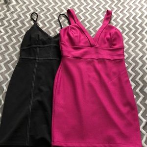Dress bundle/ Pink L / Black M